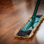 brown wooden floor