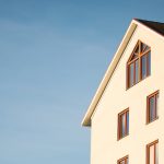 apartment architecture blue sky building